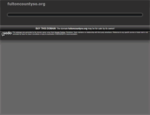 Tablet Screenshot of fultoncountyso.org
